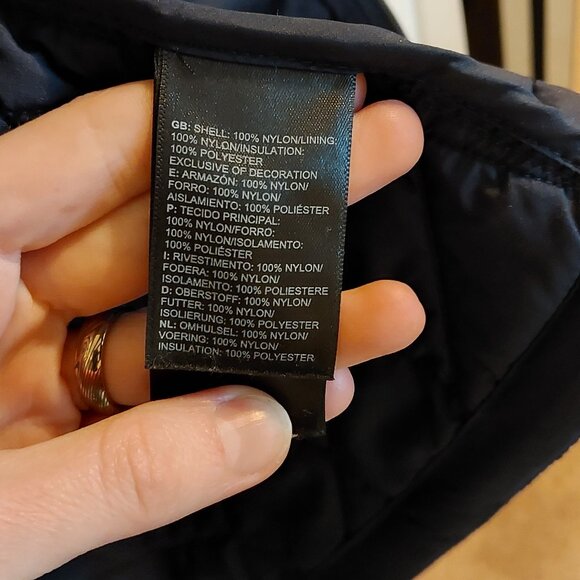 The North Face navy blue Thermoball puffer jacket - Picture 6 of 6